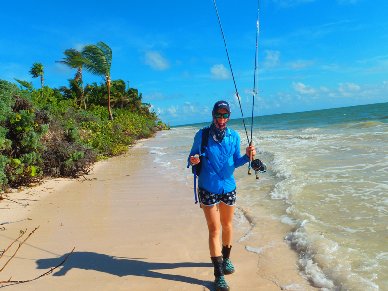 fly fishing tulum mexico